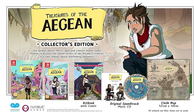 Treasures of the Aegean Collector’s Edition (Nintendo Switch) 2 Treasures of the Aegean Collector's Edition (Nintendo Switch) - Image 2
