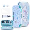 Cute Switch Lite Carrying Case Cartoon Dog Portable Travel Pouch
