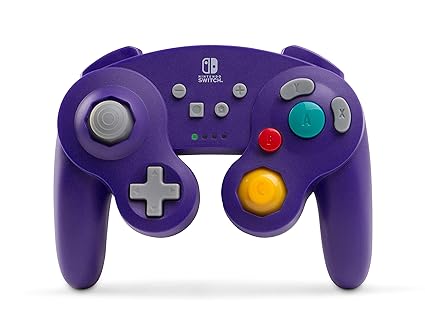 PowerA Wireless GameCube Style Controller for Nintendo Switch Purple PowerA Wireless GameCube Style Controller for Nintendo Switch Purple