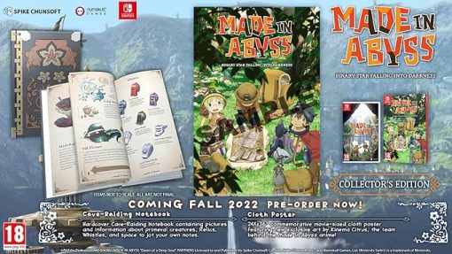 Made in Abyss Collector Edition Nintendo Switch Game