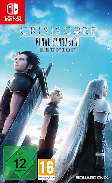 Crisis Core Final Fantasy VII Reunion for Nintendo Switch Game Crisis Core Final Fantasy VII Reunion for Nintendo Switch Game