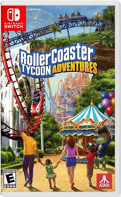 Rollercoaster Tycoon Adventures Nintendo Switch Standard Edition Rollercoaster Tycoon Adventures Nintendo Switch Standard Edition