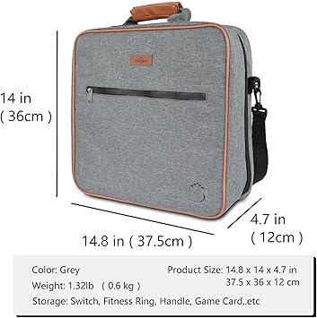 Nintendo Switch Ring-Con EVA Storage Case Portable Travel Handbag 2 Nintendo Switch Ring-Con EVA Storage Case Portable Travel Handbag - Image 2