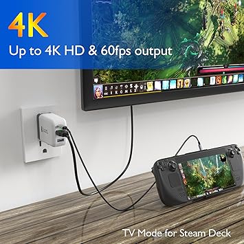 Basicolor Switch Dock Charger for Nintendo Switch OLED and More 2 Basicolor Switch Dock Charger for Nintendo Switch OLED and More - Image 2