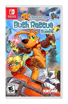 TY the Tasmanian Tiger HD Bush Rescue Bundle for Nintendo Switch TY the Tasmanian Tiger HD Bush Rescue Bundle for Nintendo Switch