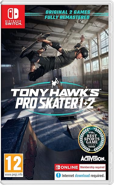 Tony Hawk Pro Skater 1 and 2 Nintendo Switch Game Review Tony Hawk Pro Skater 1 and 2 Nintendo Switch Game Review
