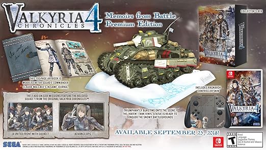 Valkyria Chronicles 4 Memoirs From Battle Edition for Nintendo Switch Valkyria Chronicles 4 Memoirs From Battle Edition for Nintendo Switch