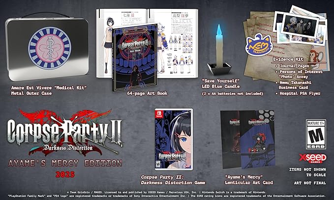 Corpse Party 2 Darkness Distortion Ayame’s Mercy Limited Edition NSW 2 Corpse Party 2 Darkness Distortion Ayame's Mercy Limited Edition NSW - Image 2