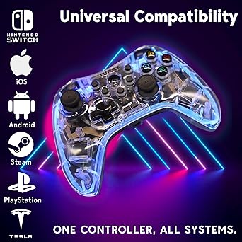 7-in-1 Wireless Game Controller for Nintendo Switch iPhone Android PS4 2 7-in-1 Wireless Game Controller for Nintendo Switch iPhone Android PS4 - Image 2