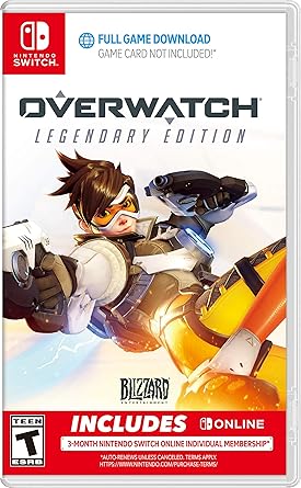 Overwatch Legendary Edition Nintendo Switch Digital Download Overwatch Legendary Edition Nintendo Switch Digital Download