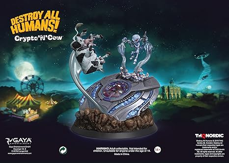 Destroy All Humans! Crypto’n’Cow Figurine Destroy All Humans! Crypto'n'Cow Figurine