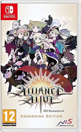 The Alliance Alive HD Remastered Awakening Edition for Nintendo Switch The Alliance Alive HD Remastered Awakening Edition for Nintendo Switch