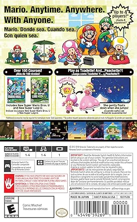 Super Mario Bros U Deluxe US Version for Nintendo Switch 2 Super Mario Bros U Deluxe US Version for Nintendo Switch - Image 2