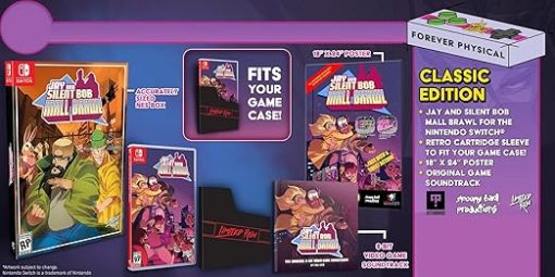 Switch Limited Run 76 Jay and Silent Bob Mall Brawl Classic Edition - Image 2