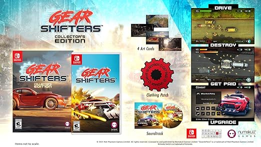 Gearshifters Collector’s Edition – Nintendo Switch 2 Gearshifters Collector's Edition - Nintendo Switch - Image 2