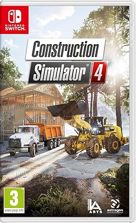 Construction Simulator 4 for Nintendo Switch UK PAL Version Construction Simulator 4 for Nintendo Switch UK PAL Version