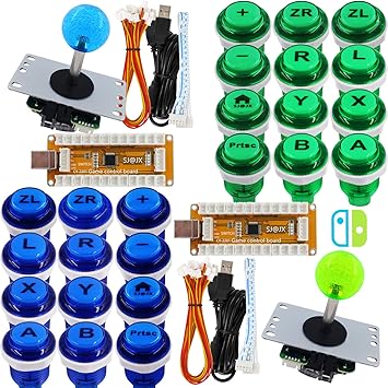 USB Encoder Game Controller for 2 Players with Cherry MX Joystick USB Encoder Game Controller for 2 Players with Cherry MX Joystick