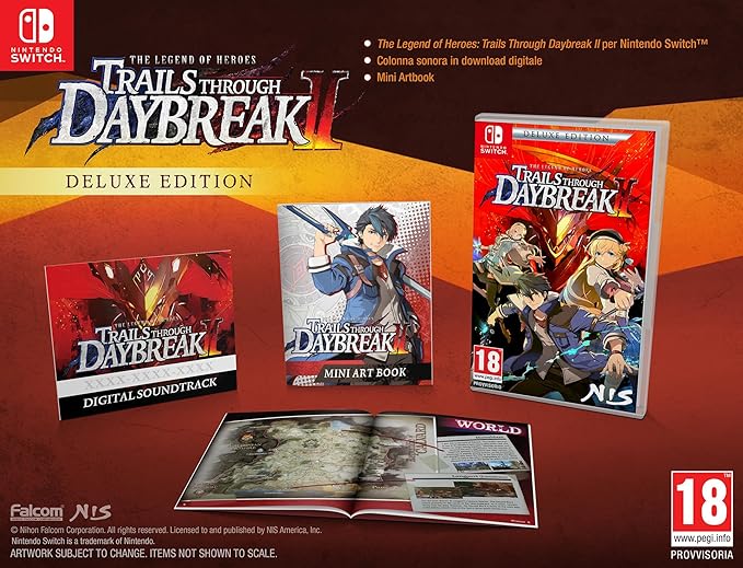 Legend of Heroes Trails Through Daybreak II Deluxe Edition Switch 2 Legend of Heroes Trails Through Daybreak II Deluxe Edition Switch - Image 2