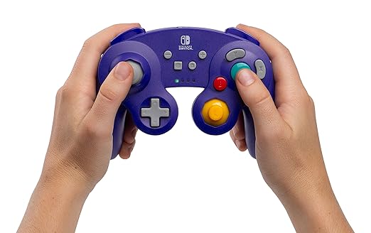 PowerA Wireless GameCube Style Controller for Nintendo Switch Purple 2 PowerA Wireless GameCube Style Controller for Nintendo Switch Purple - Image 2