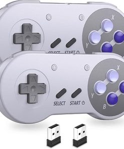 2.4 GHz Wireless SNES Controller for Switch PC Mac Android Raspberry Pi 2.4 GHz Wireless SNES Controller for Switch PC Mac Android Raspberry Pi