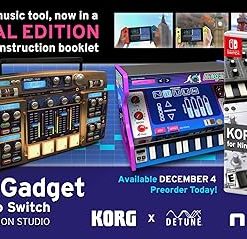 KORG Gadget for Nintendo Switch Music Production Software KORG Gadget for Nintendo Switch Music Production Software