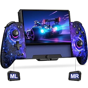 Gammeefy Hall Effect Switch Controllers Wireless with Color Lights Gammeefy Hall Effect Switch Controllers Wireless with Color Lights