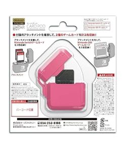 Card Pod for Nintendo Switch Pink – Protect Your Game Cards 2 Card Pod for Nintendo Switch Pink – Protect Your Game Cards 2
