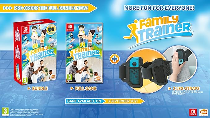 Family Trainer for Nintendo Switch with Leg Bands Included 2 Family Trainer for Nintendo Switch with Leg Bands Included - Image 2