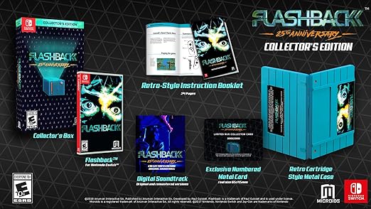 Flashback 25th Anniversary Collector’s Edition – Nintendo Switch 2 Flashback 25th Anniversary Collector's Edition - Nintendo Switch - Image 2