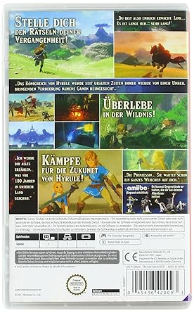 Zelda Breath Of The Wild Nintendo Switch Game German Version 2 Zelda Breath Of The Wild Nintendo Switch Game German Version - Image 2