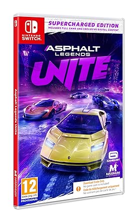 Asphalt Legends Unite Supercharged Edition Nintendo Switch Code Box 2 Asphalt Legends Unite Supercharged Edition Nintendo Switch Code Box - Image 2
