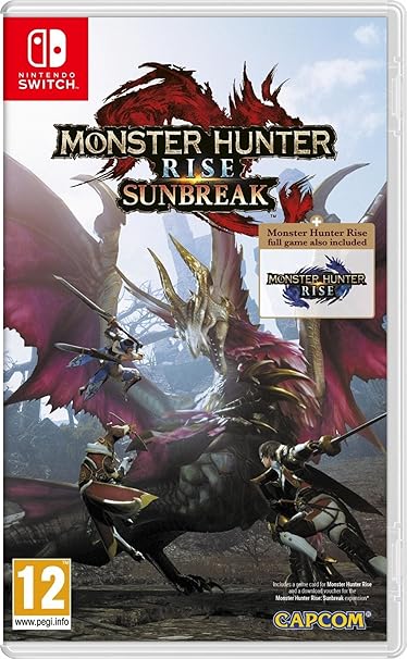 Monster Hunter Rise Sunbreak Bundle for Nintendo Switch Monster Hunter Rise Sunbreak Bundle for Nintendo Switch