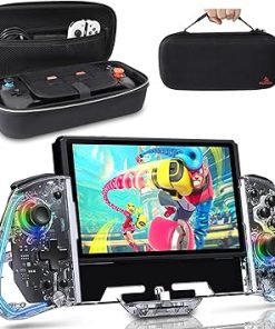 NexiGo Switch Accessories Kit Gripcon Gen 2 No Deadzone and Storage NexiGo Switch Accessories Kit Gripcon Gen 2 No Deadzone and Storage