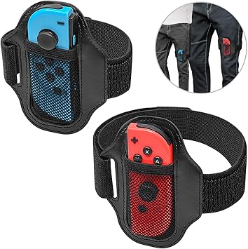 MeneeA Leg Strap for Nintendo Switch Compatible with Joy-Con 2 MeneeA Leg Strap for Nintendo Switch Compatible with Joy-Con - Image 2