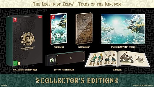 The Legend of Zelda: Tears of the Kingdom (Collector’s Edition) – For Nintendo Switch (Non-US Version) 2 The Legend of Zelda: Tears of the Kingdom (Collector's Edition) - For Nintendo Switch (Non-US Version) - Image 2