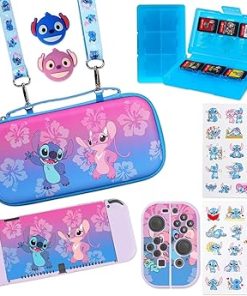 Nintendo Switch OLED Carrying Case and 10 in 1 Accessories Bundle Nintendo Switch OLED Carrying Case and 10 in 1 Accessories Bundle