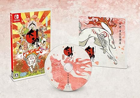 ESUNFON Nintendo Switch Okami Zekkeiban Sachi Shirabe Limited Edition ESUNFON Nintendo Switch Okami Zekkeiban Sachi Shirabe Limited Edition
