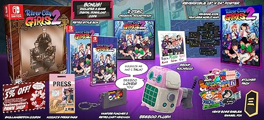 River City Girls 2 Ultimate Edition for Nintendo Switch Limited Run 2 River City Girls 2 Ultimate Edition for Nintendo Switch Limited Run - Image 2