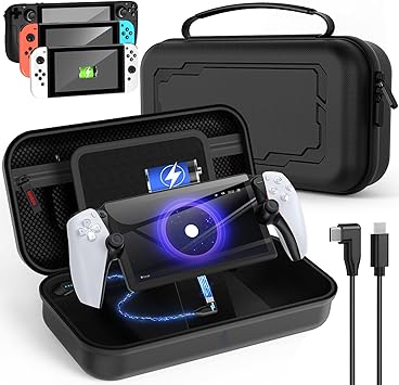 Charging Stand Case for PlayStation Portal Switch Steam Deck 10000mAh Charging Stand Case for PlayStation Portal Switch Steam Deck 10000mAh