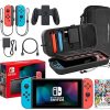 Nintendo Switch Console Neon Blue Red with Mario Tennis Aces Renewed 4 Nintendo Switch Console Neon Blue Red with Mario Tennis Aces Renewed 4