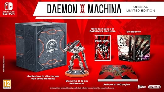 Switch Daemon X Machina Orbital Limited Edition PAL EU Non US Version 2 Switch Daemon X Machina Orbital Limited Edition PAL EU Non US Version - Image 2