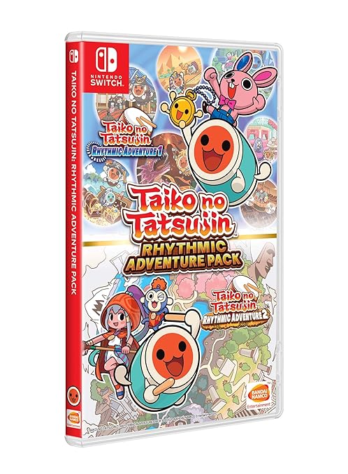 Taiko no Tatsujin Rhythmic Adventure Pack Nintendo Switch Non US Version Taiko no Tatsujin Rhythmic Adventure Pack Nintendo Switch Non US Version