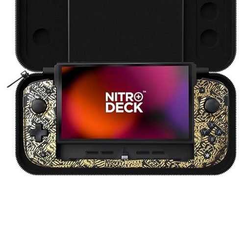 CRKD Nitro Deck Plus Pro Controller for Nintendo Switch OLED TV