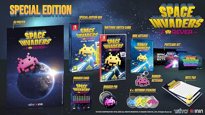 Space Invaders Forever Special Edition for Nintendo Switch Game 2 Space Invaders Forever Special Edition for Nintendo Switch Game - Image 2