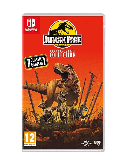 Jurassic Park Classic Games Collection for Switch Limited Edition Jurassic Park Classic Games Collection for Switch Limited Edition