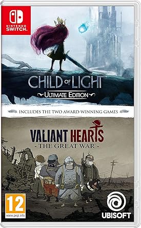 NSW Child of Light Ultimate Edition and Valiant Hearts Double Pack NSW Child of Light Ultimate Edition and Valiant Hearts Double Pack