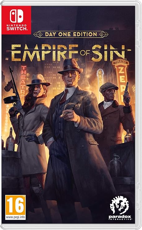 Paradox Empire of Sin Day One Edition Video Game for Console Paradox Empire of Sin Day One Edition Video Game for Console
