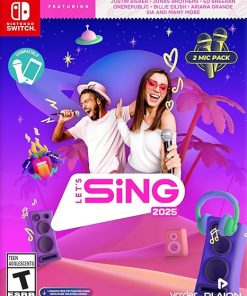 Lets Sing 2025 Two Microphone Bundle for Nintendo Switch 2 Lets Sing 2025 Two Microphone Bundle for Nintendo Switch 2