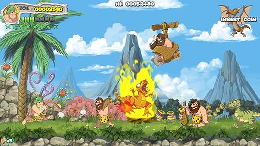 Joe and Mac Caveman Ninja T-Rex Edition for Nintendo Switch 2 Joe and Mac Caveman Ninja T-Rex Edition for Nintendo Switch - Image 2