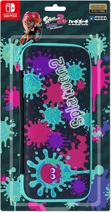 Hori Splatoon 2 Hard Pouch for Nintendo Switch by Nintendo Licensed Hori Splatoon 2 Hard Pouch for Nintendo Switch by Nintendo Licensed